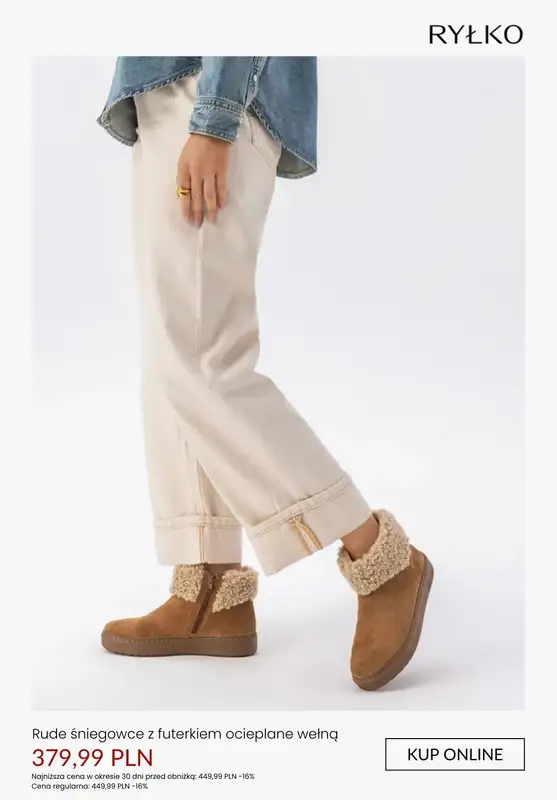 Ryłko - gazetka promocyjna Śniegowce damskie od czwartku 04.12  - strona 8