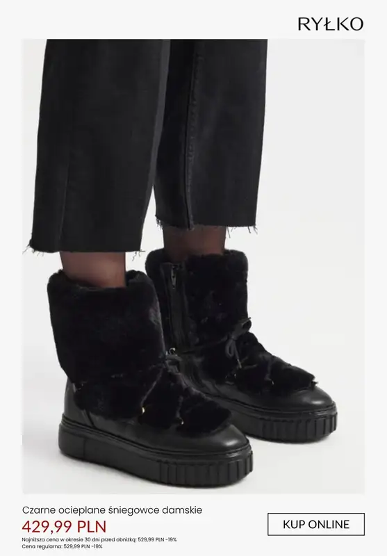 Ryłko - gazetka promocyjna Śniegowce damskie od czwartku 04.12  - strona 5