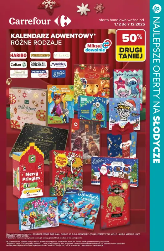 BEST SALE - gazetka promocyjna SUPER oferty na świąteczne słodycze! od czwartku 04.12 do niedzieli 07.12 - strona 11