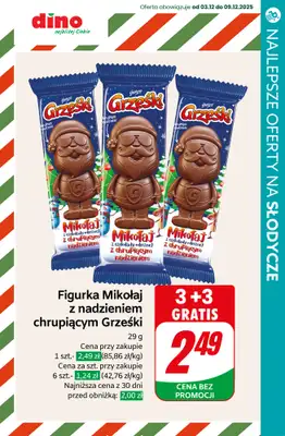 BEST SALE - gazetka promocyjna SUPER oferty na świąteczne słodycze! od czwartku 04.12 do niedzieli 07.12 - strona 14