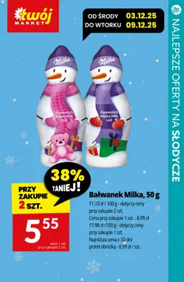 BEST SALE - gazetka promocyjna SUPER oferty na świąteczne słodycze! od czwartku 04.12 do niedzieli 07.12 - strona 10