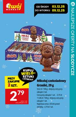 BEST SALE - gazetka promocyjna SUPER oferty na świąteczne słodycze! od czwartku 04.12 do niedzieli 07.12 - strona 15