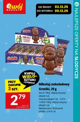 BEST SALE - gazetka promocyjna SUPER oferty na świąteczne słodycze! od czwartku 04.12 do niedzieli 07.12 - strona 15