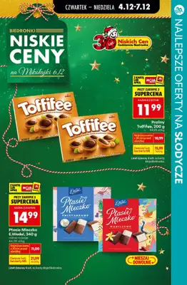 BEST SALE - gazetka promocyjna SUPER oferty na świąteczne słodycze! od czwartku 04.12 do niedzieli 07.12 - strona 21