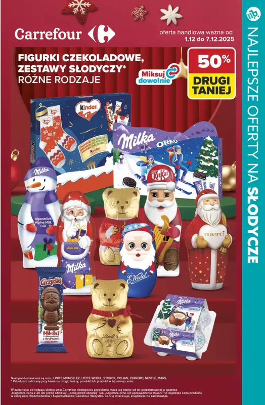 BEST SALE - gazetka promocyjna SUPER oferty na świąteczne słodycze! od czwartku 04.12 do niedzieli 07.12 - strona 2