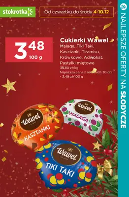 BEST SALE - gazetka promocyjna SUPER oferty na świąteczne słodycze! od czwartku 04.12 do niedzieli 07.12 - strona 17
