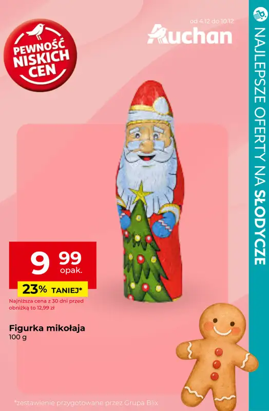 BEST SALE - gazetka promocyjna SUPER oferty na świąteczne słodycze! od czwartku 04.12 do niedzieli 07.12 - strona 16