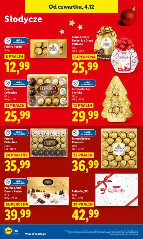 Lidl - gazetka promocyjna Oferta od czwartku od czwartku 04.12 do niedzieli 07.12 - strona 32