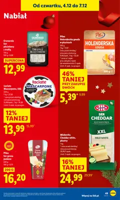 Lidl - gazetka promocyjna Oferta od czwartku od czwartku 04.12 do niedzieli 07.12 - strona 51
