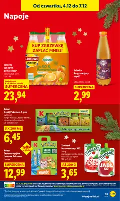 Lidl - gazetka promocyjna Oferta od czwartku od czwartku 04.12 do niedzieli 07.12 - strona 55