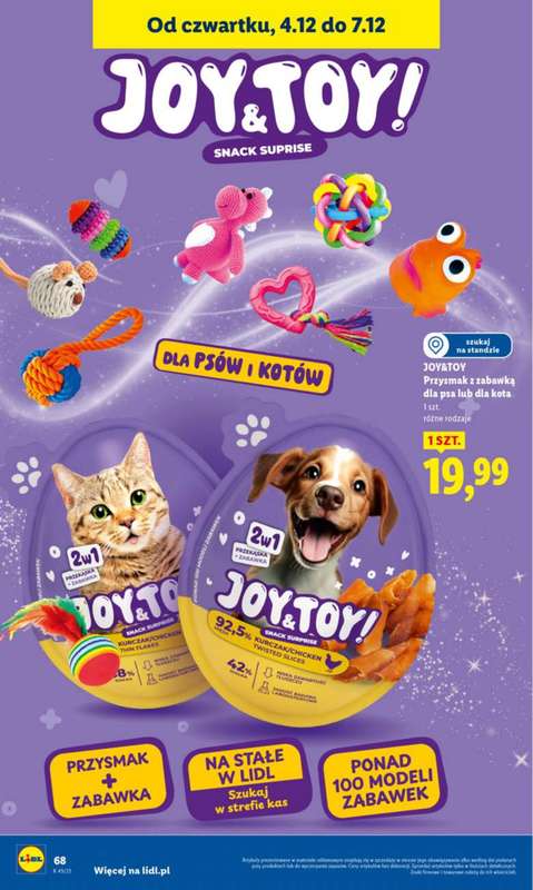 Lidl - gazetka promocyjna Oferta od czwartku od czwartku 04.12 do niedzieli 07.12 - strona 72