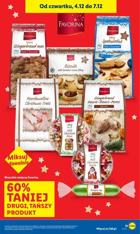Lidl - gazetka promocyjna Oferta od czwartku od czwartku 04.12 do niedzieli 07.12 - strona 13