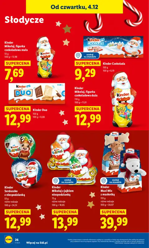 Lidl - gazetka promocyjna Oferta od czwartku od czwartku 04.12 do niedzieli 07.12 - strona 28