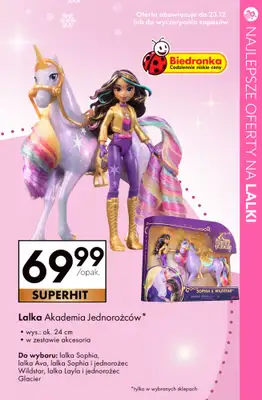 Prezenty - gazetka promocyjna Najlepsze oferty na LALKI! od czwartku 04.12 do niedzieli 07.12 - strona 13