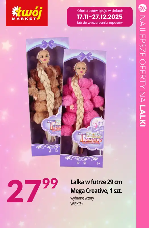 Prezenty - gazetka promocyjna Najlepsze oferty na LALKI! od czwartku 04.12 do niedzieli 07.12 - strona 4