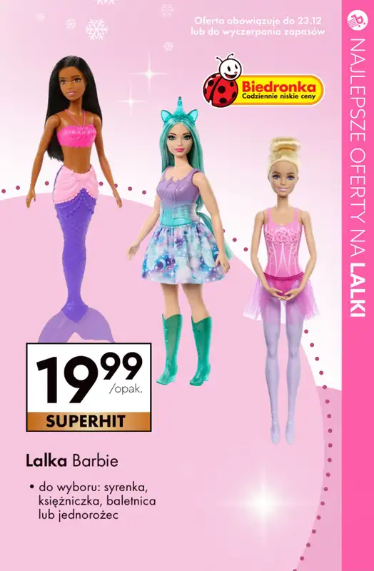 Prezenty - gazetka promocyjna Najlepsze oferty na LALKI! od czwartku 04.12 do niedzieli 07.12 - strona 2