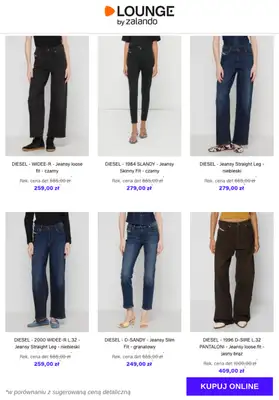 Lounge by Zalando - gazetka promocyjna Do -80% Diesel - Kobiety od czwartku 04.12 do niedzieli 07.12 - strona 2
