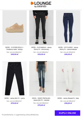 Lounge by Zalando - gazetka promocyjna Do -80% Diesel - Kobiety od czwartku 04.12 do niedzieli 07.12 - strona 4