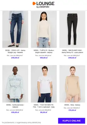 Lounge by Zalando - gazetka promocyjna Do -80% Diesel - Kobiety od czwartku 04.12 do niedzieli 07.12 - strona 5