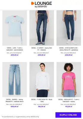 Lounge by Zalando - gazetka promocyjna Do -80% Diesel - Kobiety od czwartku 04.12 do niedzieli 07.12 - strona 9
