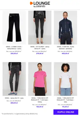 Lounge by Zalando - gazetka promocyjna Do -80% Diesel - Kobiety od czwartku 04.12 do niedzieli 07.12 - strona 11