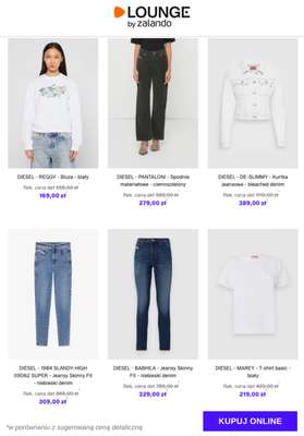 Lounge by Zalando - gazetka promocyjna Do -80% Diesel - Kobiety od czwartku 04.12 do niedzieli 07.12 - strona 8
