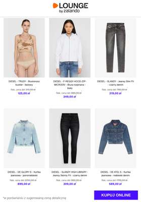 Lounge by Zalando - gazetka promocyjna Do -80% Diesel - Kobiety od czwartku 04.12 do niedzieli 07.12 - strona 13