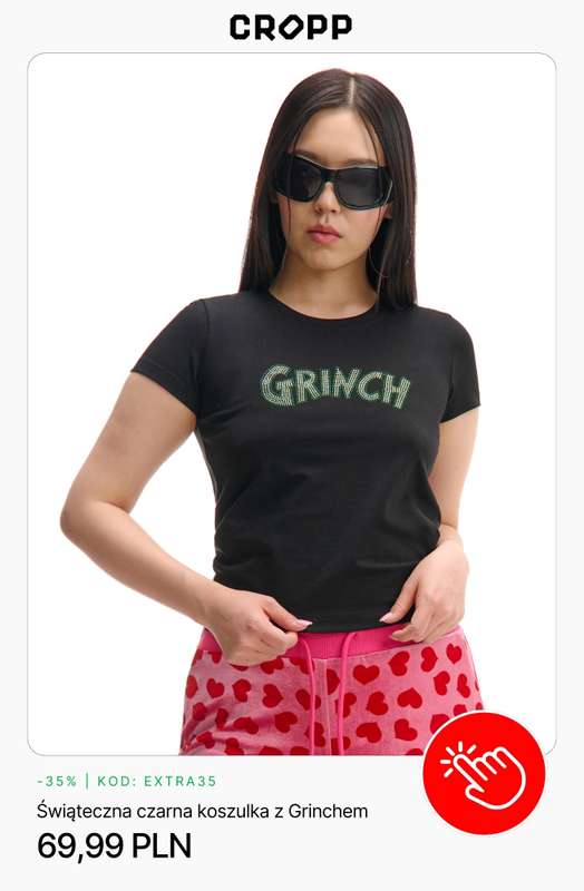 Cropp - gazetka promocyjna GRINCH - nowa licencjonowana kolekcja od czwartku 04.12  - strona 8