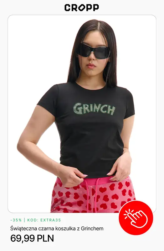 Cropp - gazetka promocyjna GRINCH - nowa licencjonowana kolekcja od czwartku 04.12  - strona 8