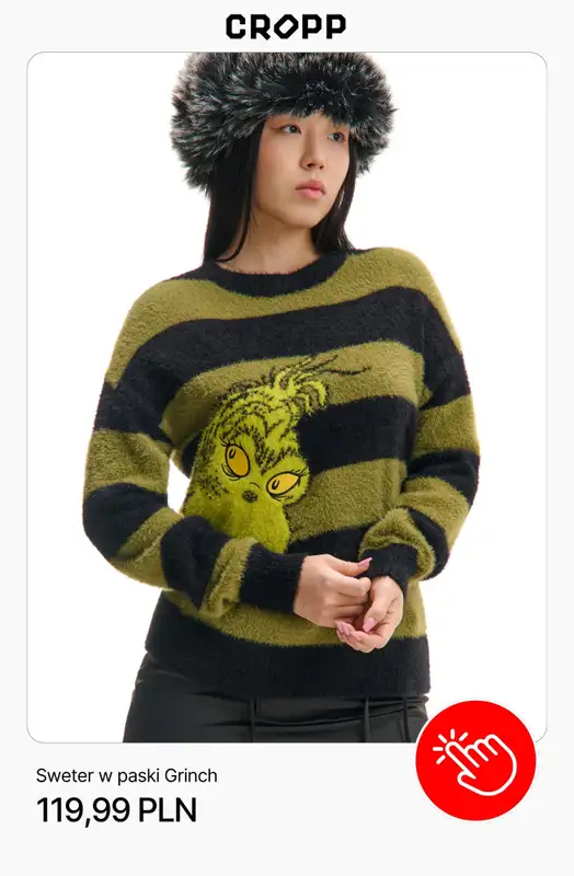 Cropp - gazetka promocyjna GRINCH - nowa licencjonowana kolekcja od czwartku 04.12  - strona 2