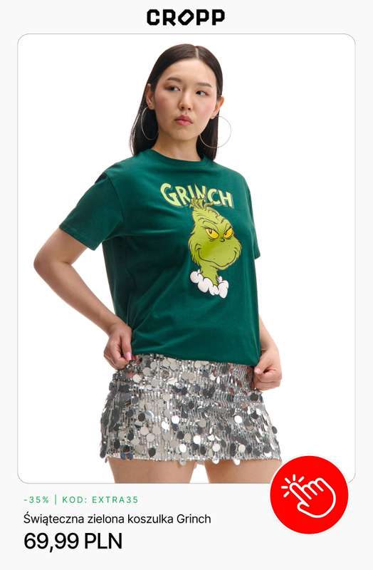 Cropp - gazetka promocyjna GRINCH - nowa licencjonowana kolekcja od czwartku 04.12  - strona 4