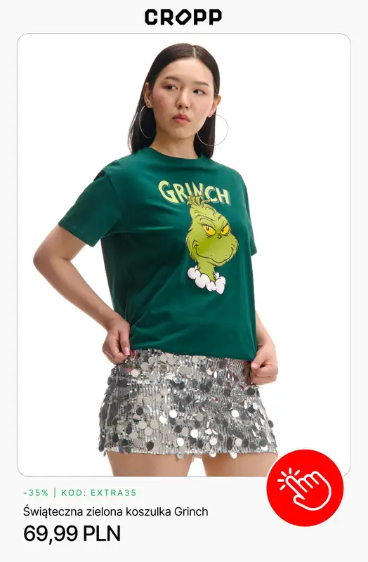 Cropp - gazetka promocyjna GRINCH - nowa licencjonowana kolekcja od czwartku 04.12  - strona 4