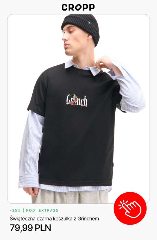 Cropp - gazetka promocyjna GRINCH - nowa licencjonowana kolekcja od czwartku 04.12  - strona 10