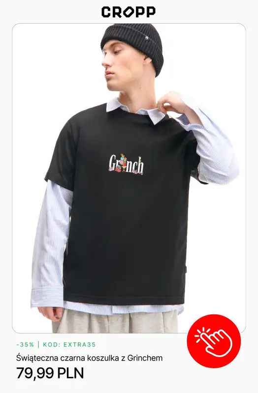 Cropp - gazetka promocyjna GRINCH - nowa licencjonowana kolekcja od czwartku 04.12  - strona 10