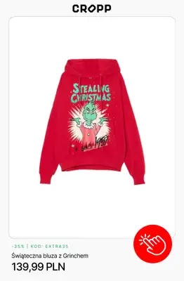 Cropp - gazetka promocyjna GRINCH - nowa licencjonowana kolekcja od czwartku 04.12  - strona 7