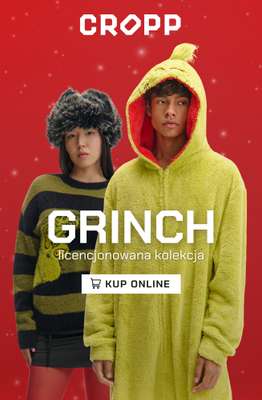 Cropp - gazetka promocyjna GRINCH - nowa licencjonowana kolekcja od czwartku 04.12 