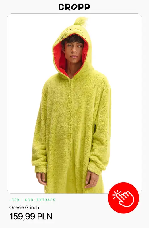 Cropp - gazetka promocyjna GRINCH - nowa licencjonowana kolekcja od czwartku 04.12  - strona 3