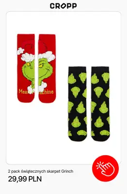 Cropp - gazetka promocyjna GRINCH - nowa licencjonowana kolekcja od czwartku 04.12  - strona 9