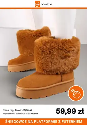 Born2be - gazetka promocyjna Śniegowce już od 49,99 zł od czwartku 04.12 do poniedziałku 15.12 - strona 3