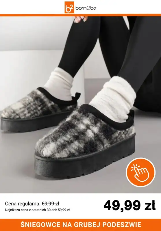 Born2be - gazetka promocyjna Śniegowce już od 49,99 zł od czwartku 04.12 do poniedziałku 15.12 - strona 9