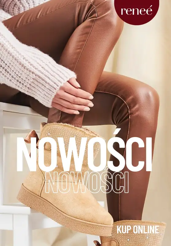 Renee - gazetka promocyjna NOWOŚCI od czwartku 04.12 do środy 10.12