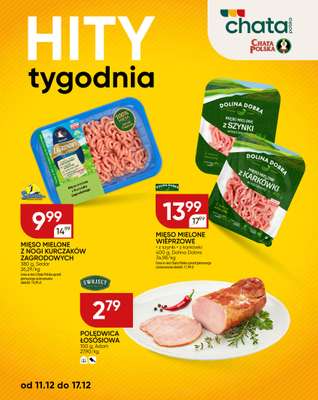 Chata Polska - gazetka promocyjna Hity tygodnia od czwartku 11.12 do środy 17.12