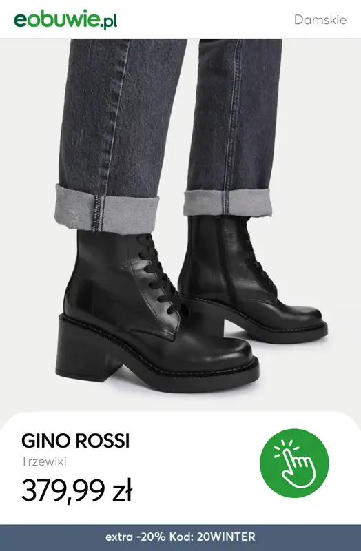 eobuwie.pl - gazetka promocyjna Extra -20% na wybrane zimowe buty od 329 zł od czwartku 04.12 do poniedziałku 08.12 - strona 8