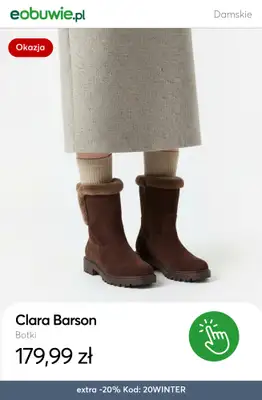 eobuwie.pl - gazetka promocyjna Extra -20% na wybrane zimowe buty od 329 zł od czwartku 04.12 do poniedziałku 08.12 - strona 5