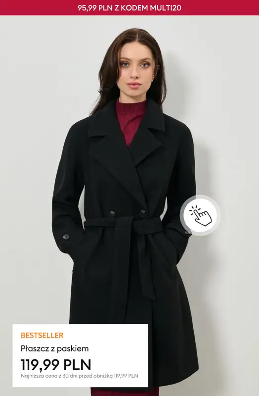 Sinsay - gazetka promocyjna MULTI OSZCZĘDNOŚCI do -50% Nie przegap! od czwartku 04.12  - strona 22