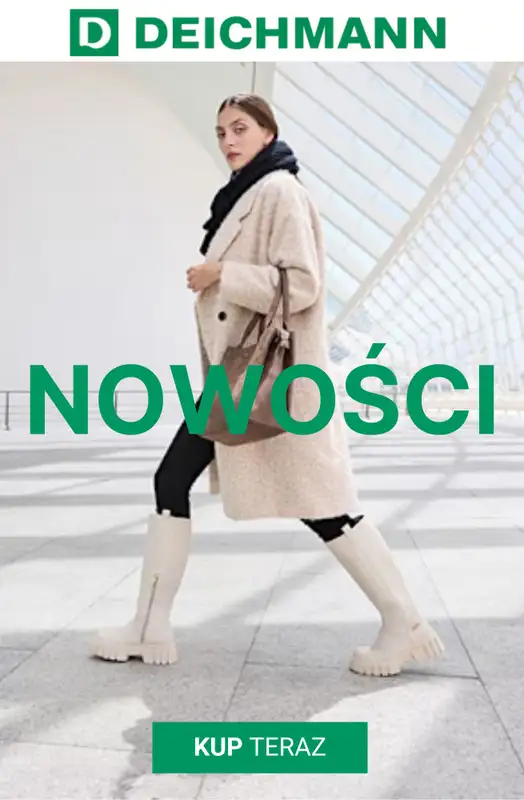 Deichmann - gazetka promocyjna Nowości - tylko online od czwartku 04.12 