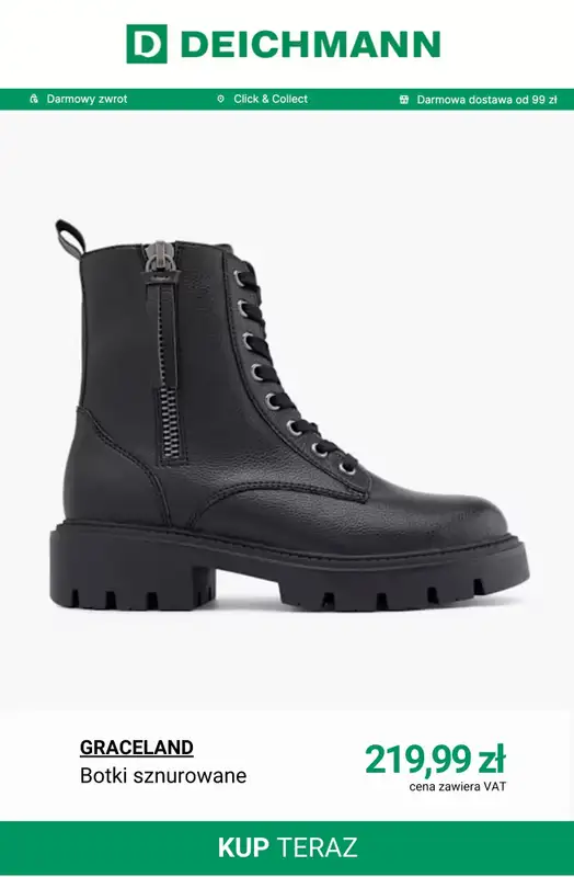 Deichmann - gazetka promocyjna Nowości - tylko online od czwartku 04.12  - strona 10