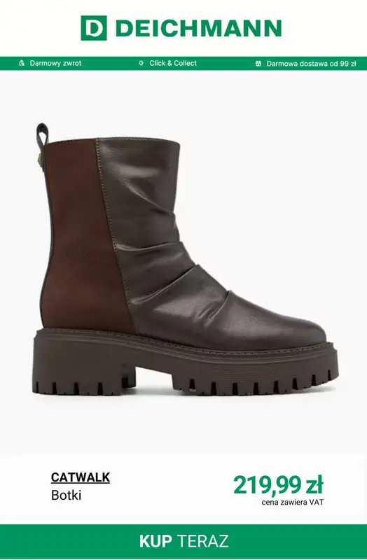 Deichmann - gazetka promocyjna Nowości - tylko online od czwartku 04.12  - strona 8