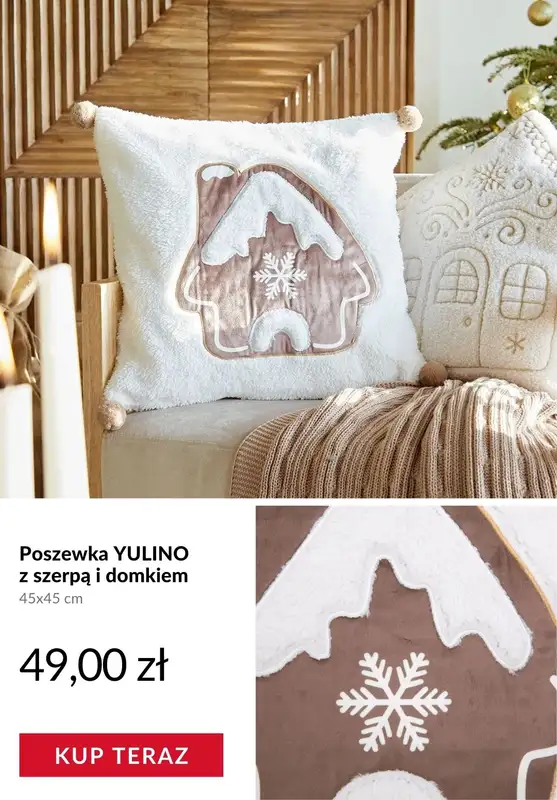 Homla - gazetka promocyjna Magia świątecznych tekstyliów od piątku 05.12  - strona 2