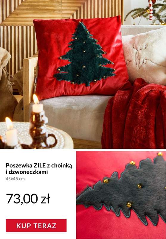 Homla - gazetka promocyjna Magia świątecznych tekstyliów od piątku 05.12  - strona 6